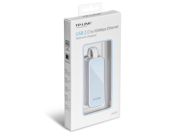 TP-Link UE200 Adaptador USB 2.0 a Ethernet 100 Mbps